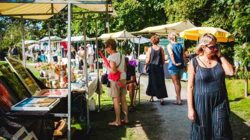 Kunstmarkt op Fort Jutphaas