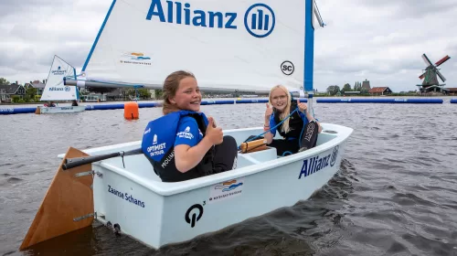 Suppen, kanoën en zeilen bij Optimist on Tour bij Museumwerf Vreeswijk