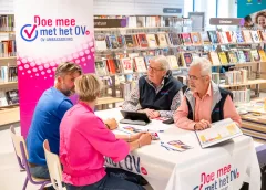 Nieuwe OV-pas uitgelegd in Stadshuis Nieuwegein, gratis hulp bij overstappen op OVpay