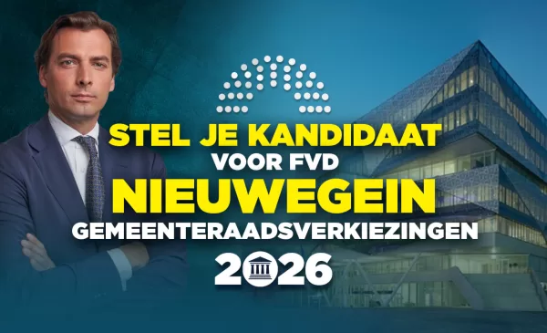 Forum voor Democratie zet in op deelname gemeenteraadsverkiezingen Nieuwegein