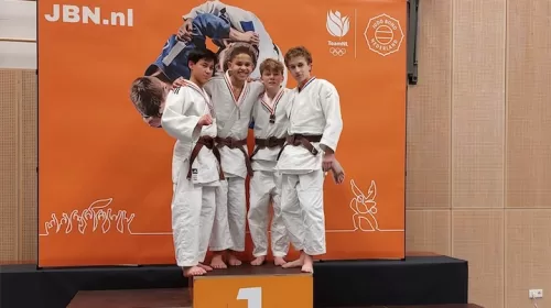 Goud voor Joël Noten op NK Judo