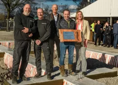 Start ‘Opbouwfase’ voor nieuwbouw Pon Center Nieuwegein aan de Nijverheidweg