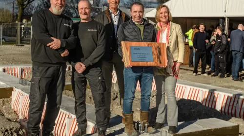 Start ‘Opbouwfase’ voor nieuwbouw Pon Center Nieuwegein aan de Nijverheidweg
