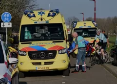 Vrouw ernstig gewond na botsing met een Fatbike