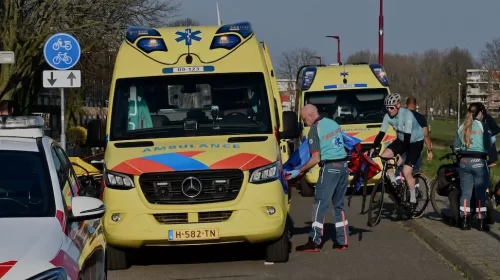 Vrouw ernstig gewond na botsing met een Fatbike