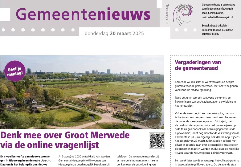 Gemeentenieuws