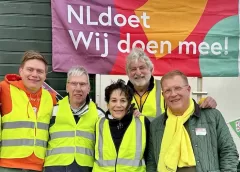 Lionsclub Nieuwegein maakt verschil voor Jeugdland Nieuwegein tijdens NL Doet