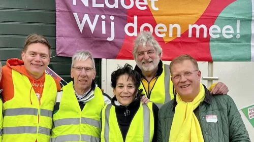 Lionsclub Nieuwegein maakt verschil voor Jeugdland Nieuwegein tijdens NL Doet