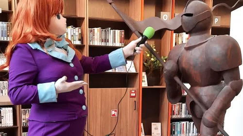 Mooie eerste Cosplay in de bieb met special reporter PEN-I