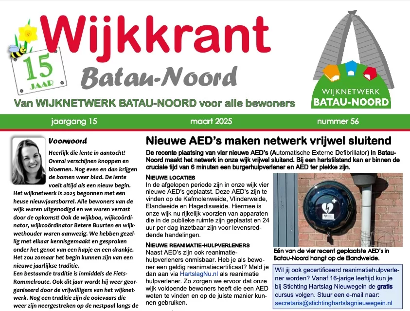 Wijkkrant Batau Noord