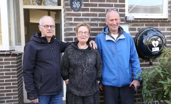AED geplaatst op de Martinusgaarde 26