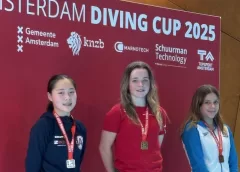 Aquarijn schoonspringers actief op Amsterdam Diving Cup
