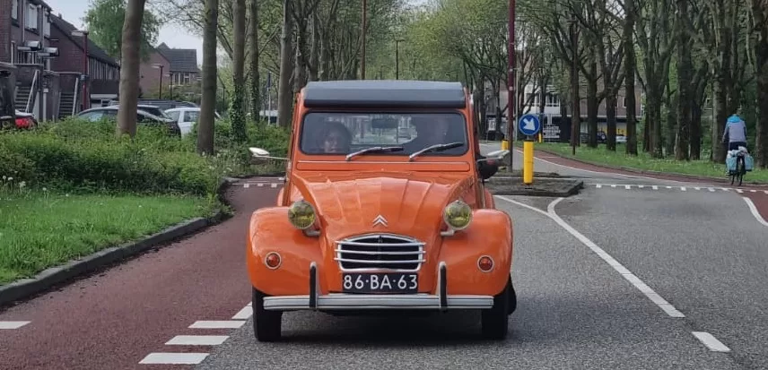 Oranje eend met Beukering