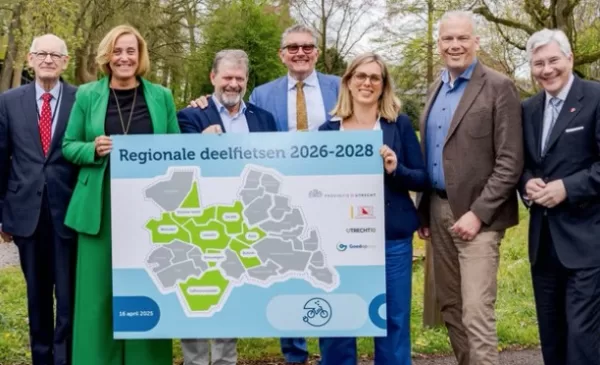 Deelfiets makkelijker en goedkoper voor reizigers in de regio Utrecht