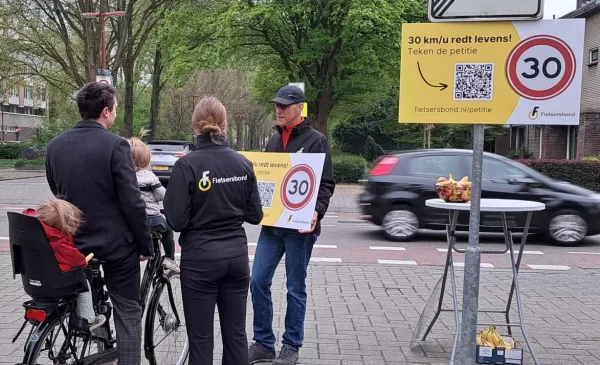 Fietsersbond: ‘Maak 30 km/u de standaard binnen de bebouwde kom’