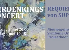 Herdenkingsconcerten op 3 en 4 mei in de Barbarakerk