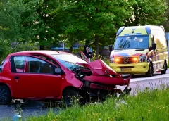 Maaltijdbezorger gewond na eenzijdig ongeval op de Parkhout