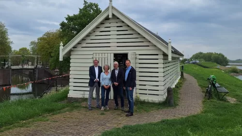 Gebruik Schotbalkenloods Oude Sluis door Vreeswijk
