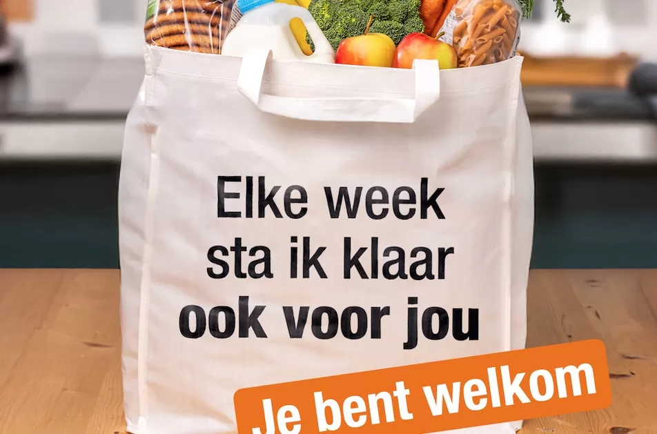 Voedselbanktas vol eten