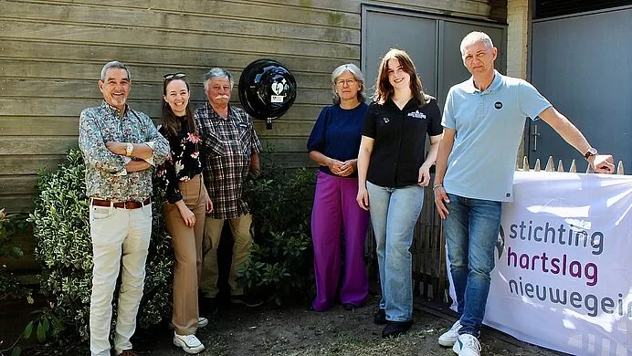 100 ste AED in Nieuwegein