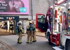 Brand van elektrische fiets zet parkeergarage vol rook