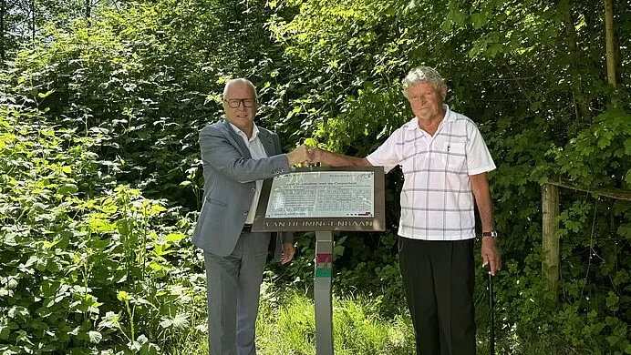 Van Heiningenbaan officieel heropend: eerbetoon aan trouwe vrijwilliger