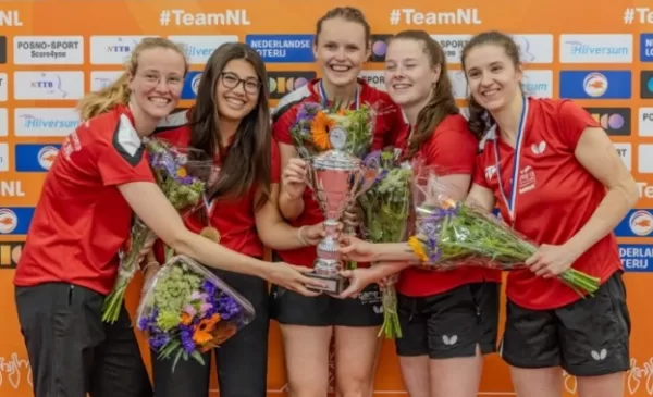 Pakken de tafeltennisters van VTV Vreeswijk voor de derde keer de landstitel?