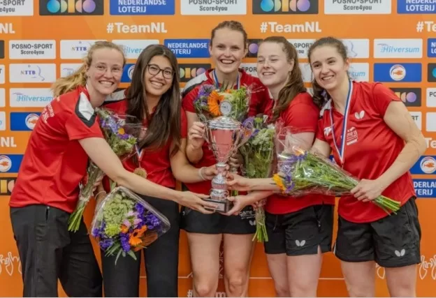 Pakken de tafeltennisters van VTV Vreeswijk voor de derde keer de landstitel?