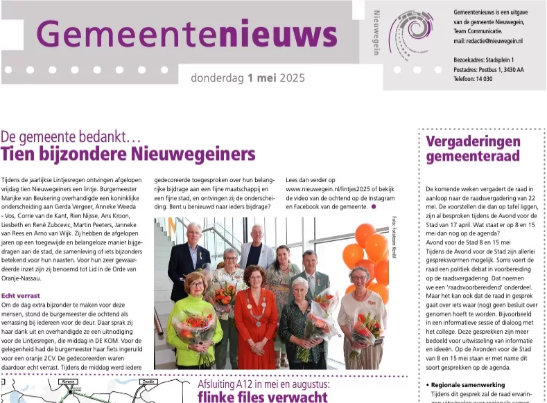 Gemeentenieuws