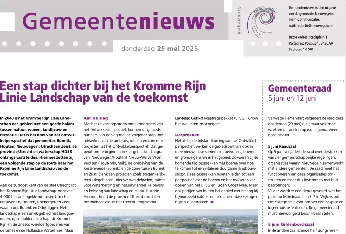 Gemeentenieuws