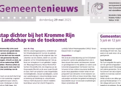 Gemeentenieuws online nu om de twee weken