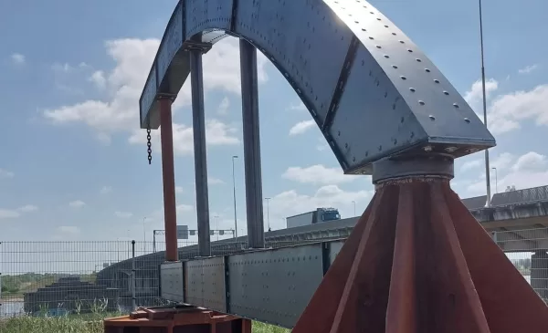 Kunstwerk bij de Lekbrug wordt 20 juni officieel geopend