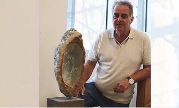 Nieuwegeinse kunst in de Poëziehoek in de bieb van Nieuwegein
