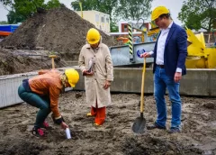 Bouw Lotus Het Groene Collectief Nieuwegein gestart