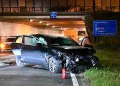 Video: Audi stormt op wegwerkers af na bizarre manoeuvre in Hoog Zandveld