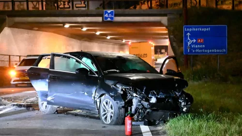 Video: Audi stormt op wegwerkers af na bizarre manoeuvre in Hoog Zandveld