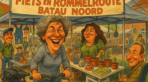 Meer dan 100 verkooppunten op 22 juni tijdens de Fiets- en Rommelroute