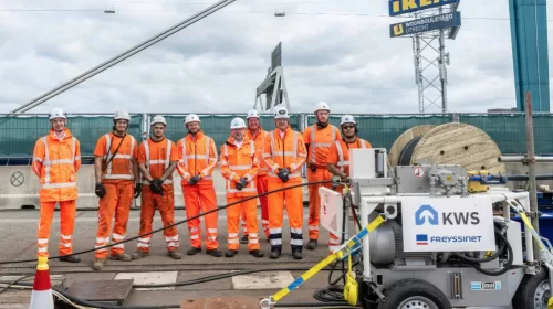 Laatste nieuwe kabel Galecopperbrug met succes doorgevoerd