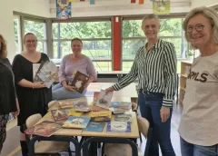 Opbrengst boekenmarkt op De Vleugel goed besteed!