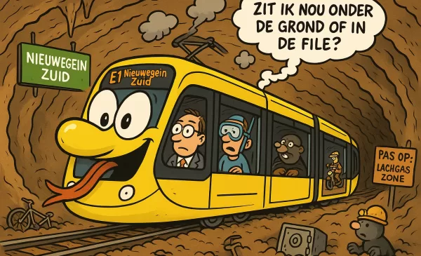 PENTekening: ‘Meeste inwoners willen Merwedelijn ondergronds’