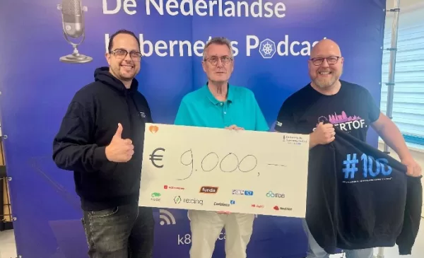 ACC ICT zamelt € 9.000,- in voor Voedselbank Nieuwegein