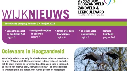 De wijkkrant voor Hoogzandveld, Zandveld & Lekboulevard is af