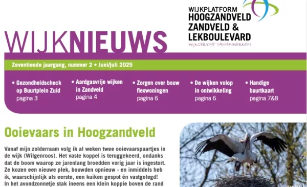 De wijkkrant voor Hoogzandveld, Zandveld & Lekboulevard is af