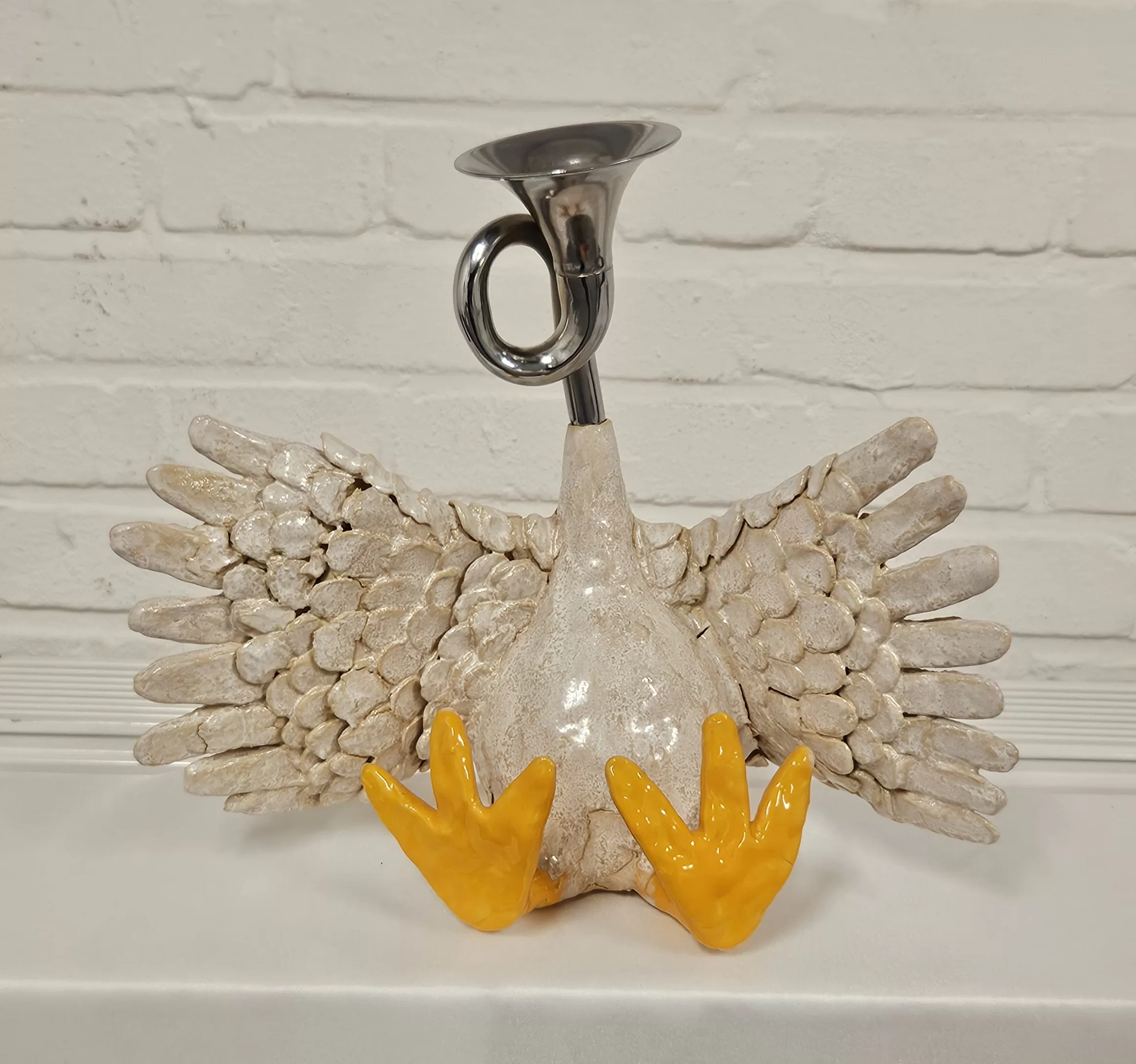 Expositie beelden en schilderijen van lokale kunstenaars in het Stadshuis