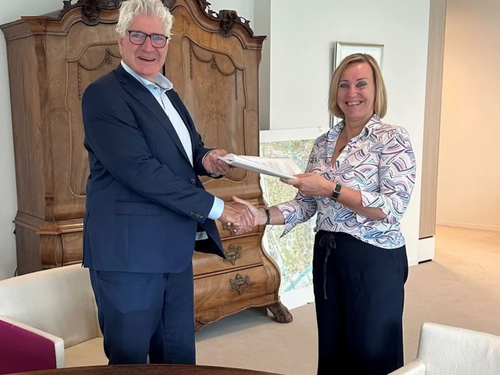ondertekening het klooster