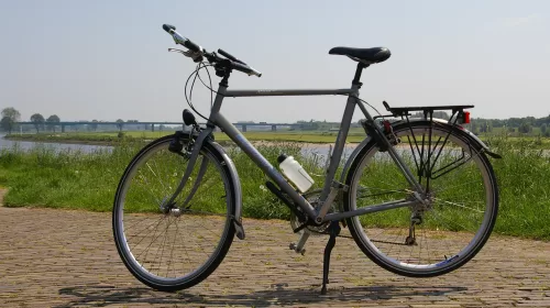 Dichter Ton de Gruijter bericht: ‘de fietsende stad’