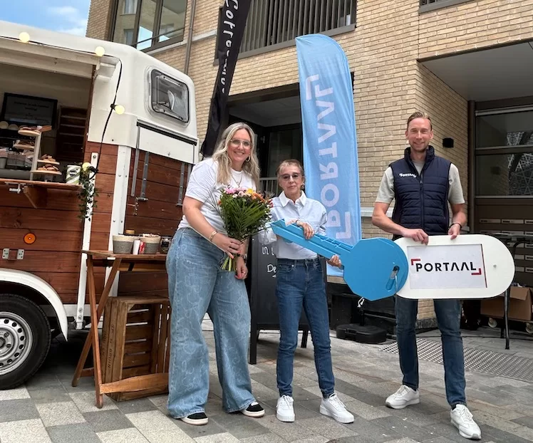 sleutel voor woning mevrouw Baron