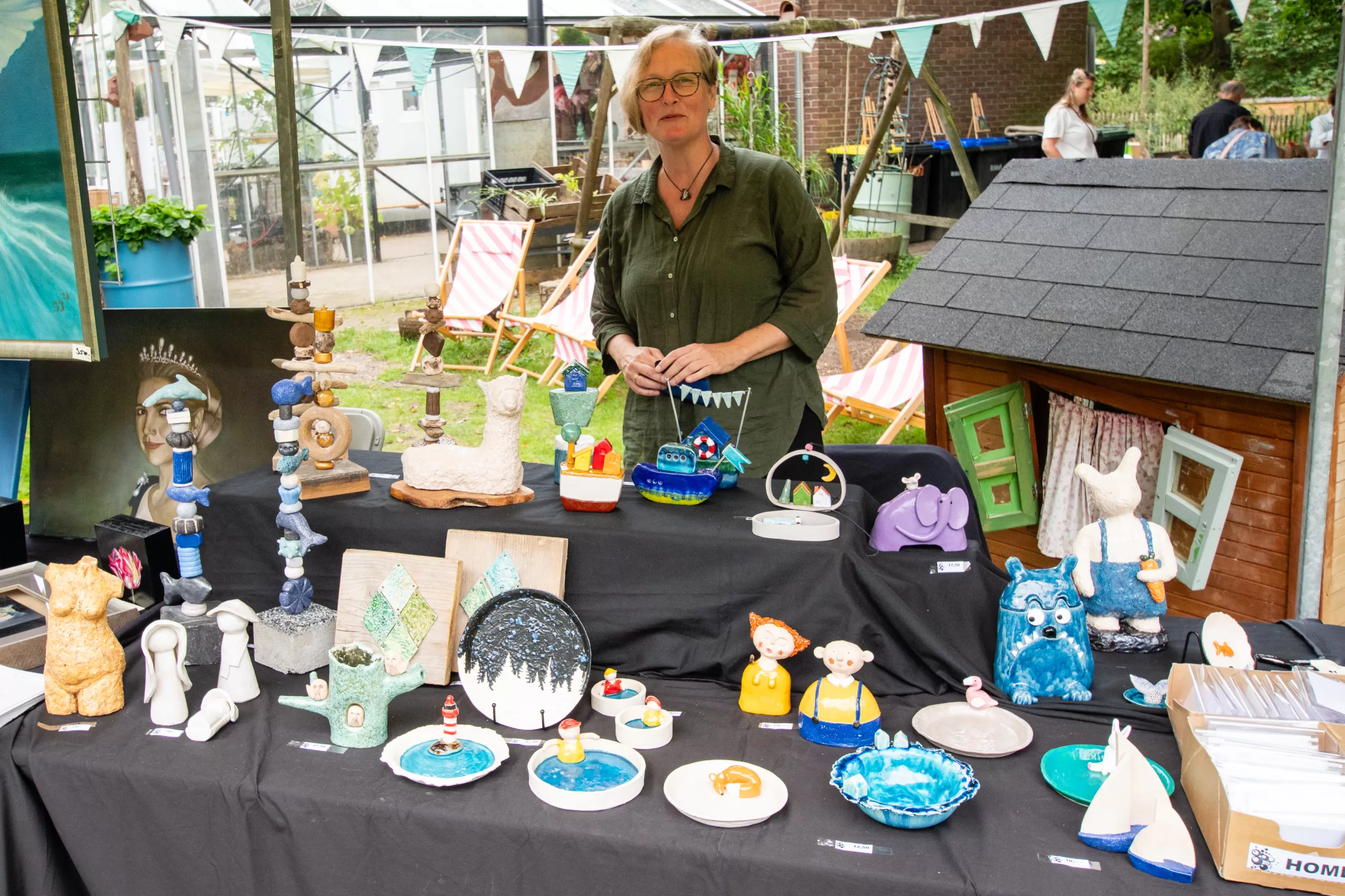 Kunstmarkt Keramiek Rond het Fort