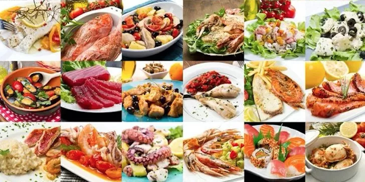 verschillende gerechten en culturen