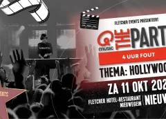 Fletcher Hotel Nieuwegein trilt op z’n grondvesten: Qmusic The Party – Fout, Fouter, Foutst!